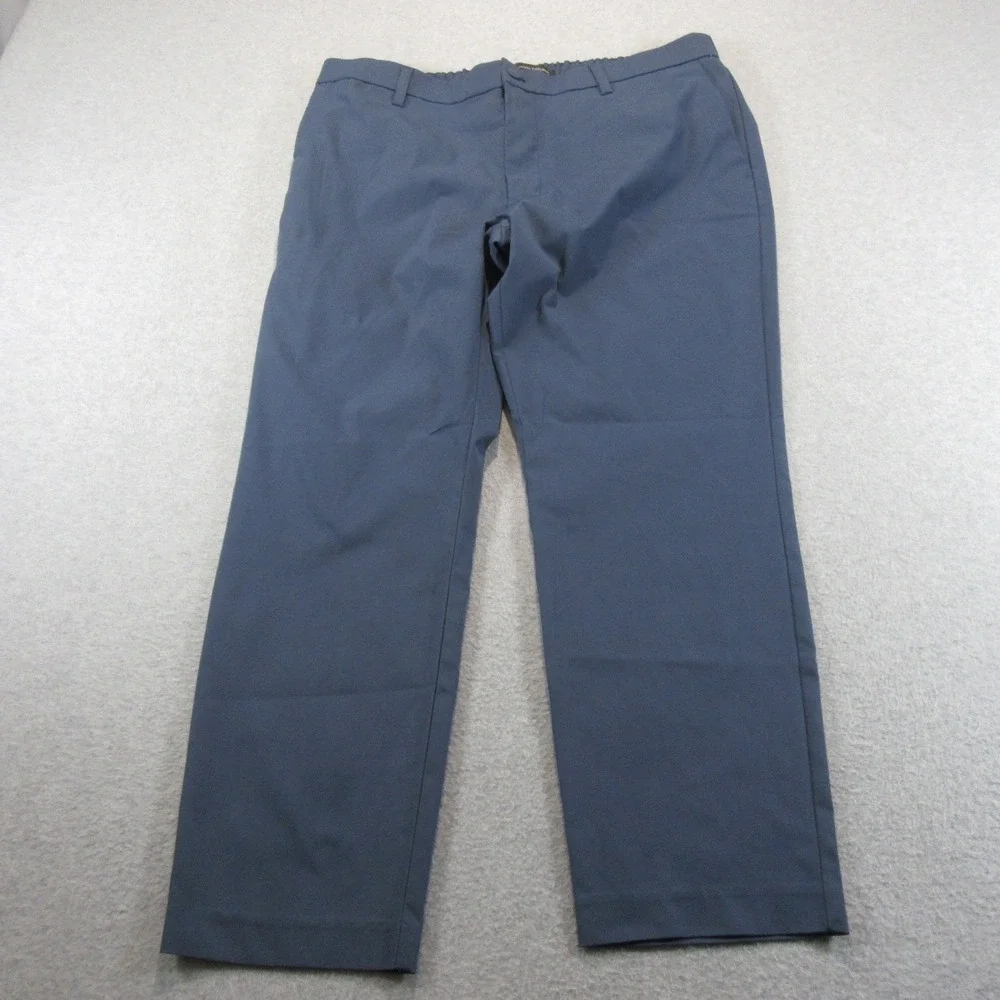 Banana Republic‎ Mens Pants 40x29 Blue Performance Elastic Waist Tapered 1951119